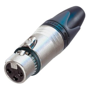 NEUTRIK NC3FXX-EMC Conector EMC XLR hembra