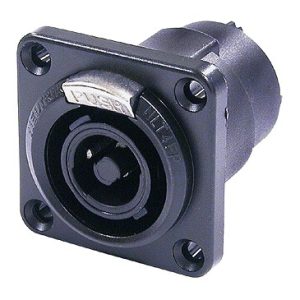 NEUTRIK NLT4FP-BAG Conector chasis hembra de 4 polos serie STX
