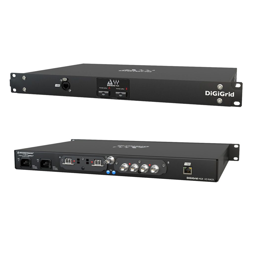 Interfaz DiGiGrid MGR SoundGrid con 128 canales y fuente redundante