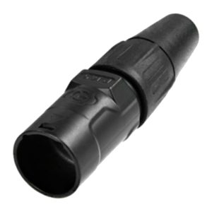 REAN RE8MY-1-B Conector Portador (Carcaza Negra) para proteger los conectores RJ45 de cables Ethernet de 4 a 8mm