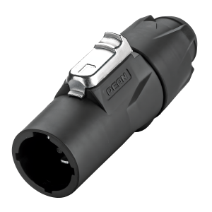 REAN RCAC3M-X-000-1 Conector de salida Aereo macho bloqueable 16A 250V CA