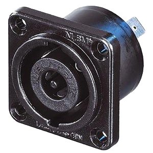 NEUTRIK NLT8MP-BAG Conector chasis Speakon de 8 polos color negro