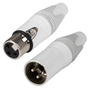 XLR Par NC3MXX-WT + NC3FXX-WT pack de Contactos Plateados