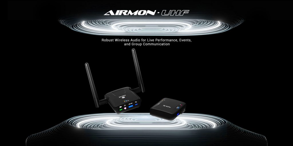 Receptor de monitoreo inalámbrico profesional para músicos y técnicos de sonido