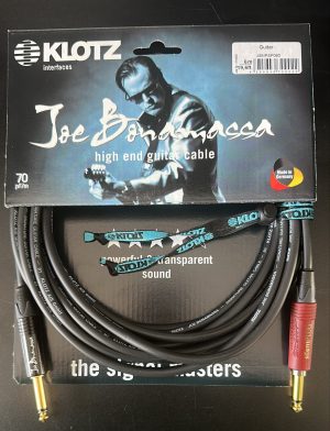KLOTZ JBNPSP060 Cable de guitarra Joe Bonamassa de 6 metros - Neutrik Silent Plug